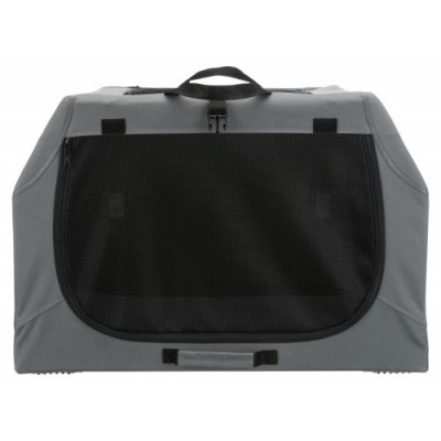 Easy Soft Kennel domowa dla psa, szara, S–M: 71 × 49 × 51 cm