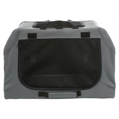 Easy Soft Kennel domowa buda dla psa, szara, XS–S: 50 × 33 × 36 cm