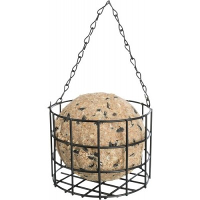 Uchwyt na dużą kulę tłuszczową,  czarny, metal, 11 x 8 cm