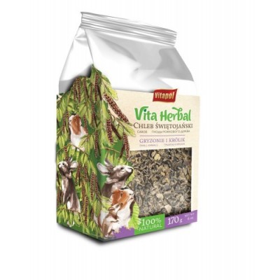 Vita Herbal dla gryzoni i królika, chleb świętojański, 170g