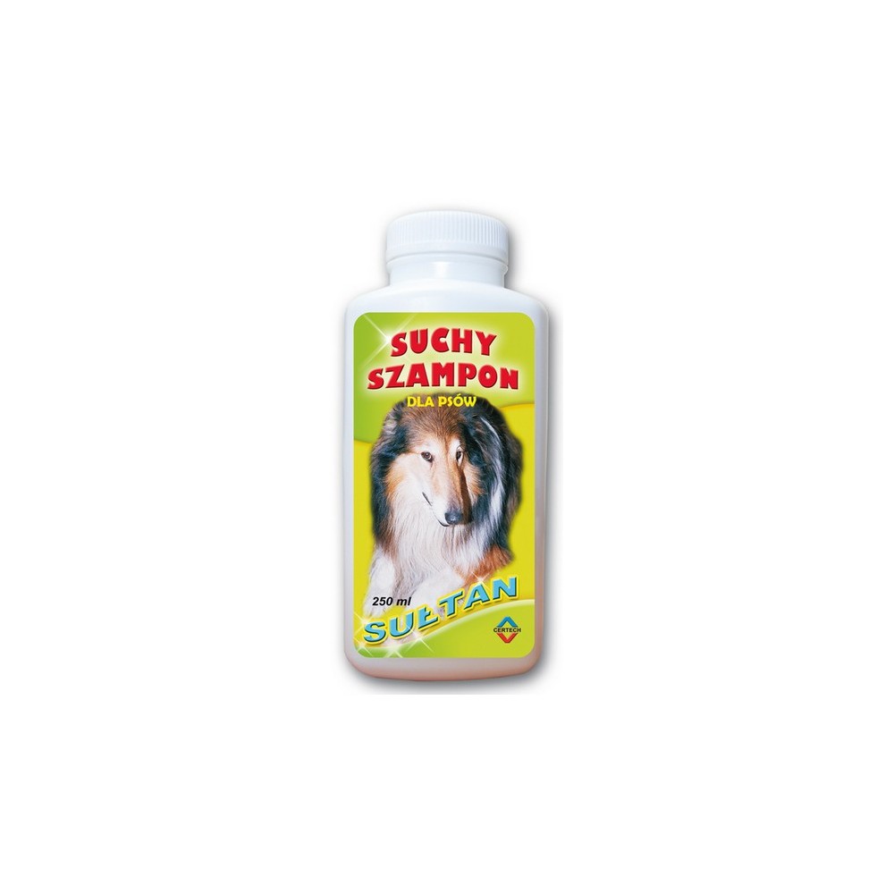 Certech Suchy szampon dla psów Sułtan 250ml