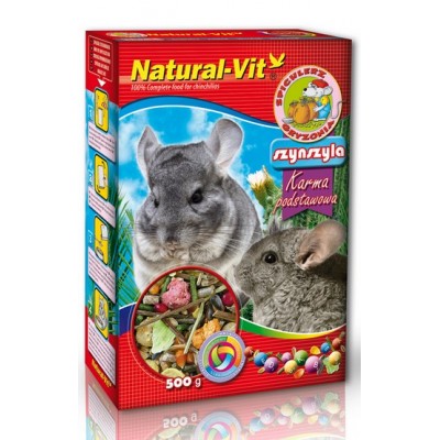 Natural-Vit Spichlerz Gryzonia - Szynszyla 500g