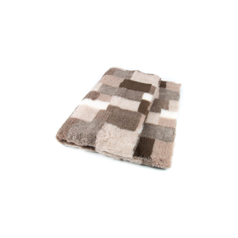 DryBed Posłanie Patchwork 150x100cm A+ beż-brąz