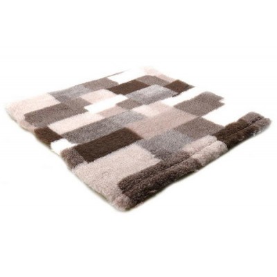 DryBed Posłanie Patchwork 150x100cm A+ beż-brąz