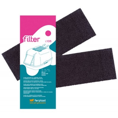 Ferplast L 135 Filtr węglowy do toalet dla kotów [93431017]