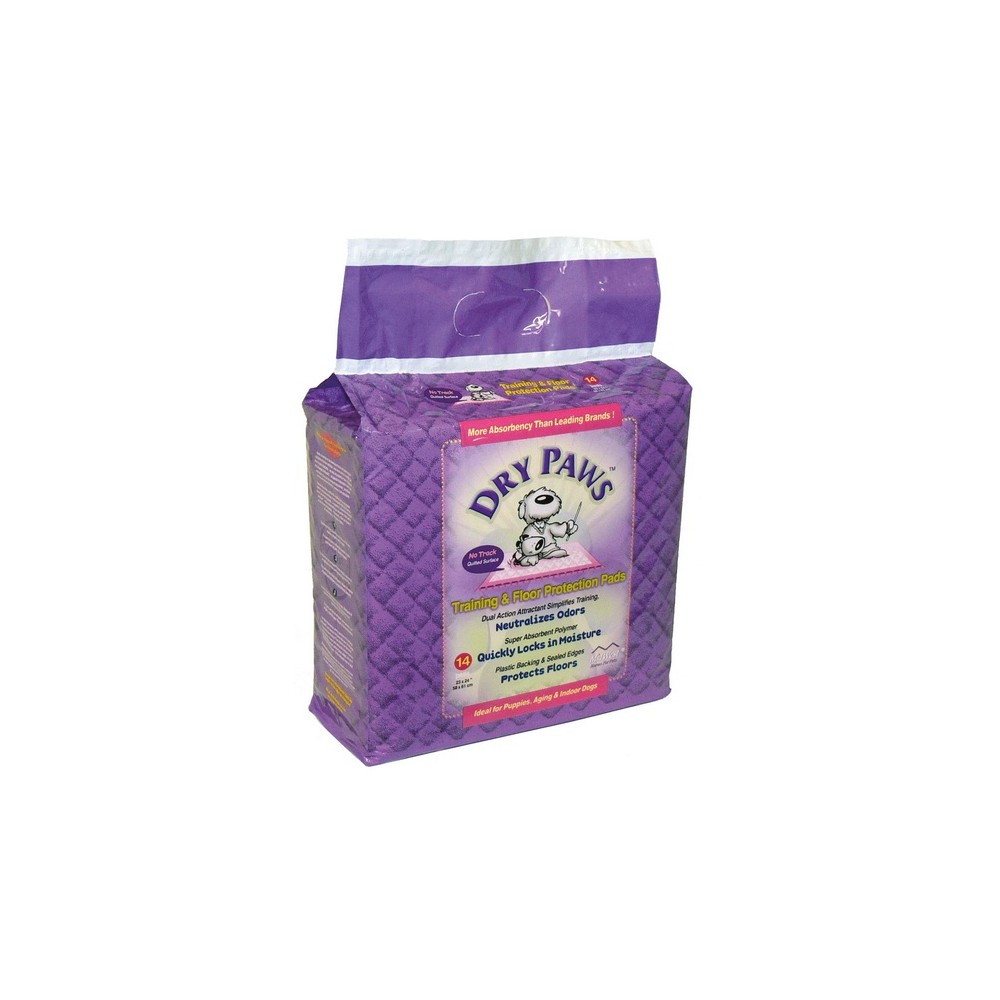 MidWest Podkłady higieniczne Dry Paws 58x61cm 14szt [PPS14]