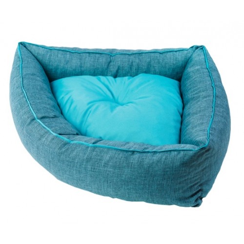 Diversa Legowisko Corner S turkus-niebieski