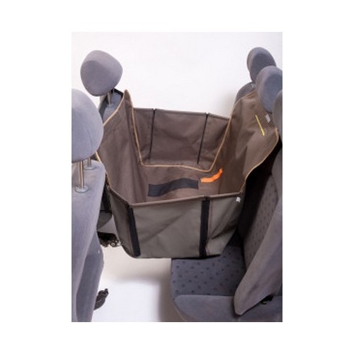 Kardiff Anti Slip Mini 1/2 Mata samochodowa na połowę tylnego fotela oliwkowa