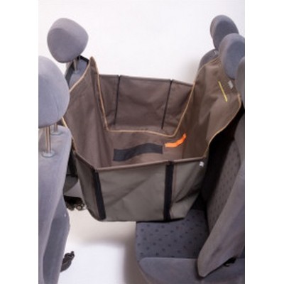 Kardiff Anti Slip Mini 1/2 Mata samochodowa na połowę tylnego fotela oliwkowa