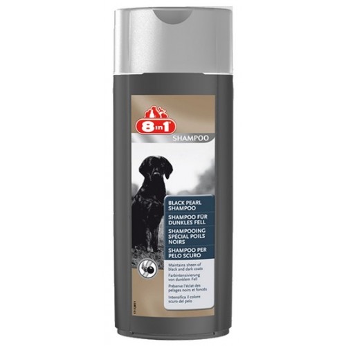8in1 Black Pearl Shampoo - Szampon dla psów o ciemnym umaszczeniu 250ml