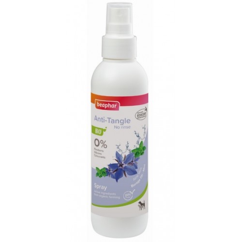 Beaphar BIO Anti-Tangle Spray - organiczny spray zapobiegający splątaniu sierści dla psów i kotów 200ml
