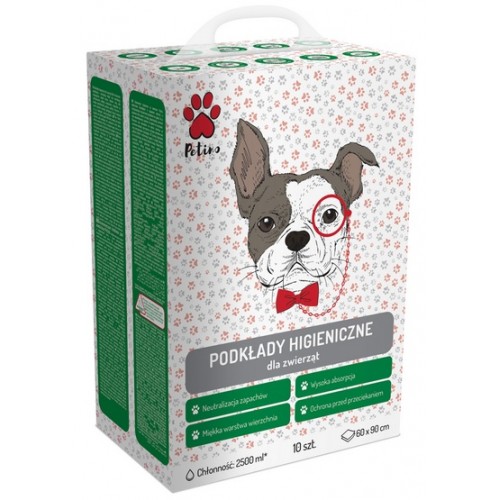 Petino Podkłady higieniczne 2500ml 60x90cm 10szt