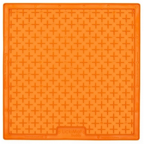 LickiMat Buddy Large Krzyżyk miękki pomarańczowy