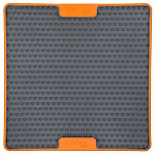 LickiMat Soother Deluxe/Tuff Jeżyk twardy pomarańczowy