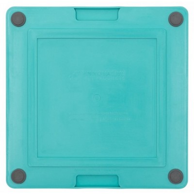 LickiMat Playdate Deluxe/Tuff Kwadrat twardy turkusowy