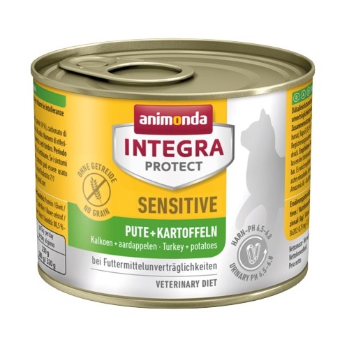 Animonda Integra Protect Sensitive dla kota - z indykiem i ziemniakami puszka 200g