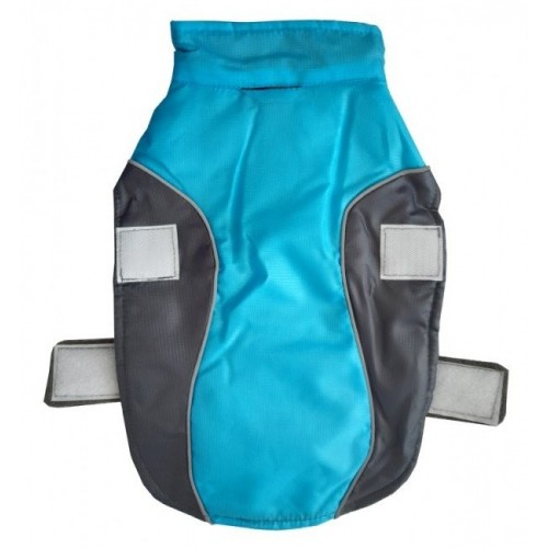 MWMR Kurtka dla psa 4XL grafitowo-niebieska