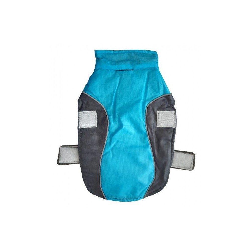 MWMR Kurtka dla psa 4XL grafitowo-niebieska