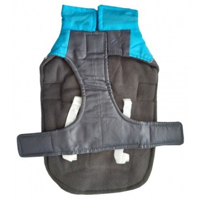 MWMR Kurtka dla psa 4XL grafitowo-niebieska